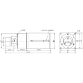 Bomba de engranaje magnético anticorrosión de 1.5 ml/rev DC 24V